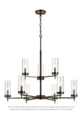  3190309EN-778 - Zire Nine Light Chandelier