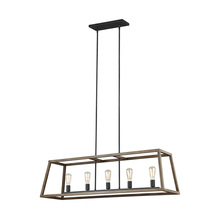  F3193/5WOW/AF - Gannet Linear Chandelier