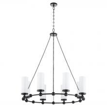  667-8-59 - Lee BLVD 2.0 8 Light Chandelier |Matte Black