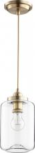  846-80 - Clear Pendant 6" - AGB