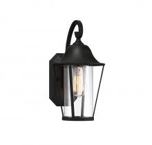  M50023BK - 1-Light Outdoor Wall Lantern in Matte Black