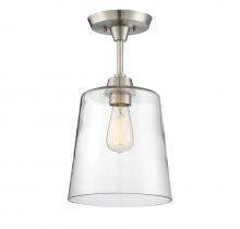  M60010BN - 1-Light Ceiling Light in Brushed Nickel