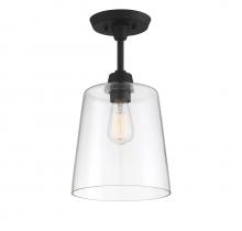  M60010MBK - 1-Light Ceiling Light in Matte Black