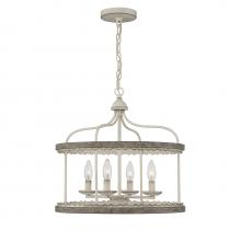 Savoy House Meridian M70110SIL - 4-Light Pendant in Silo