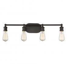  M80013ORB - 4-Light Bathroom Vanity Light in Oil Rubbed Bronze