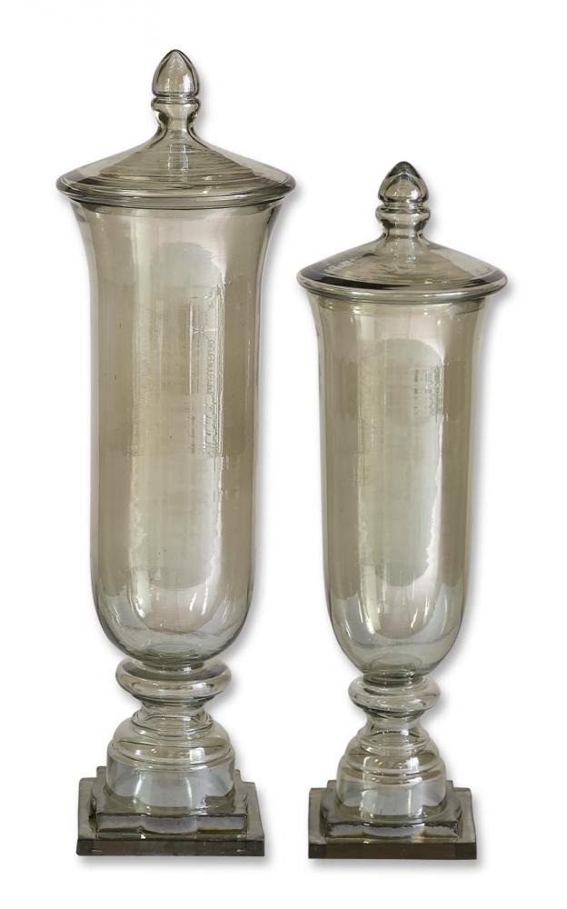 Uttermost Gilli Glass Decorative Containers