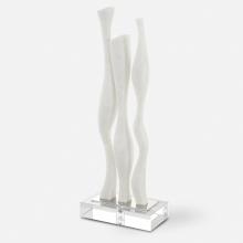  18013 - Uttermost Gale White Marble Sculpture