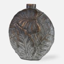  17113 - Uttermost Palm Aged Patina Paradise Vase