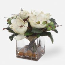  60197 - Uttermost Dobbins Magnolia Bouquet