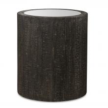  25289 - Uttermost Sequoia Mirrored Drum Table
