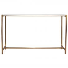  22964 - Uttermost Affinity White Marble Console Table