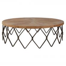  22998 - Chain Reaction Wooden Coffee Table