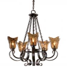  21007 - Vetraio 5Lt Oil Rubbed Bronze Chandelier