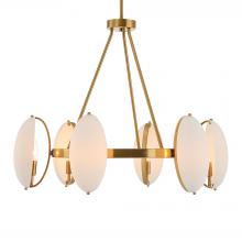  21379 - Oviform 6 Light Round Chandelier