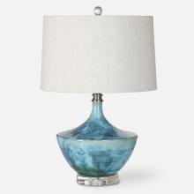  27059-1 - Uttermost Chasida Blue Ceramic Lamp