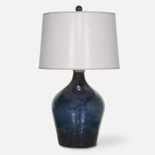  27104 - Uttermost Lamone Blue Glass Lamp