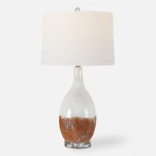  28339-1 - Uttermost Durango Rust White Table Lamp