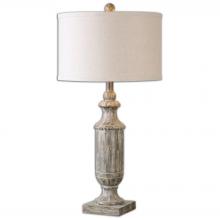 Uttermost 26196-1 - Uttermost Agliano Aged Dark Pecan Lamp