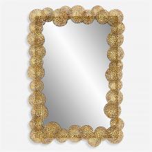  09815 - Ripley Gold Lotus Mirror