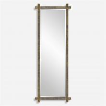  09917 - Abanu Ribbed Gold Dressing Mirror