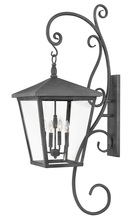 1439DZ - Double XL Wall Mount Lantern with Scroll
