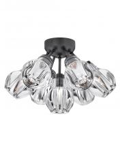  FR46951BLK - Medium Semi-Flush Mount