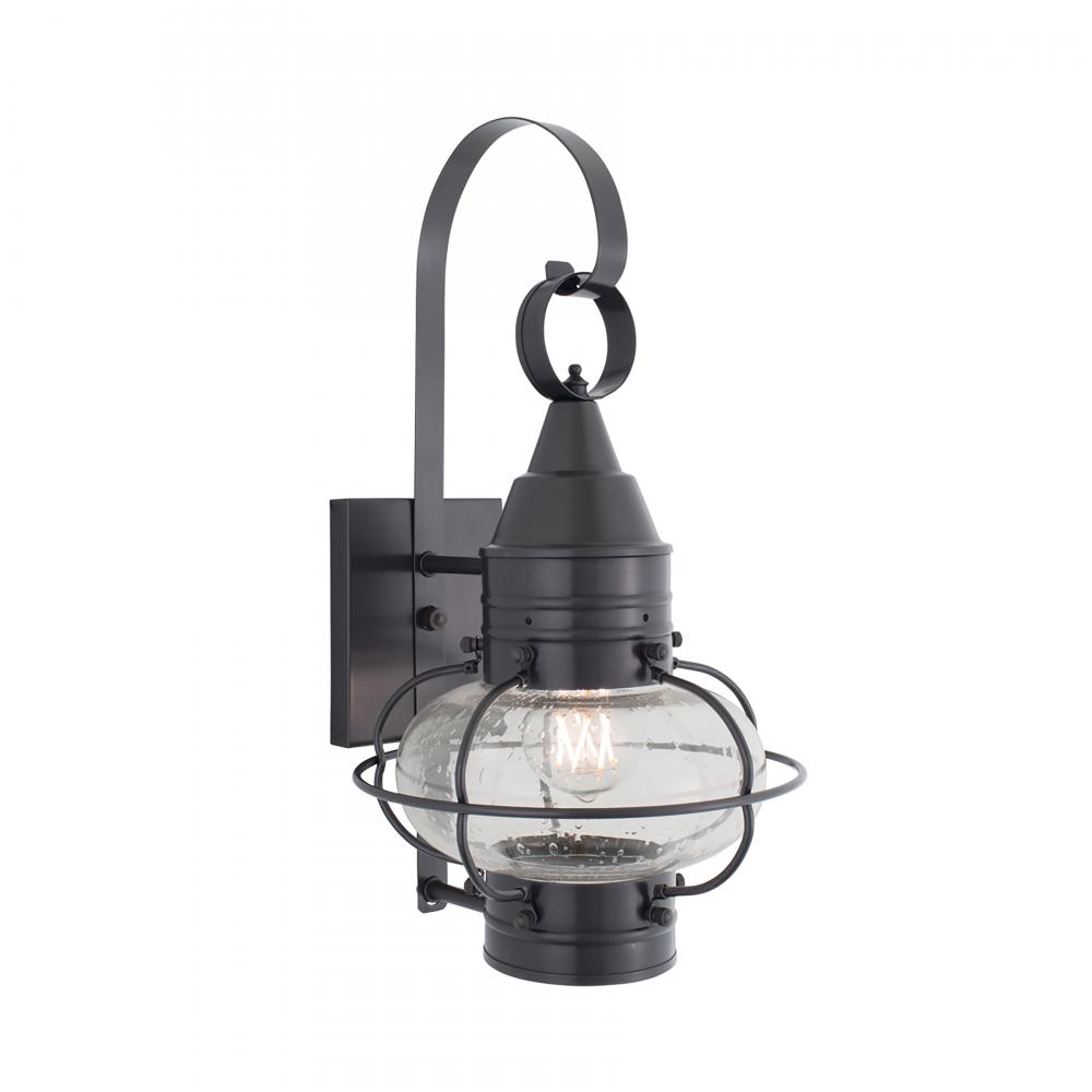 Classic Onion 16&#39;&#39; High 1-Light Outdoor Sconce - Gun Metal