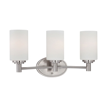  190024217 - Thomas - Pittman 19'' Wide 3-Light Vanity Light - Brushed Nickel