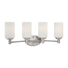  190025217 - Thomas - Pittman 24'' Wide 4-Light Vanity Light - Brushed Nickel