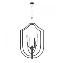  82026/6 - Continuance 26'' Wide 6-Light Pendant - Charcoal