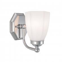  8318-CH-HXO - Trevi 7'' High 1-Light Sconce - Chrome