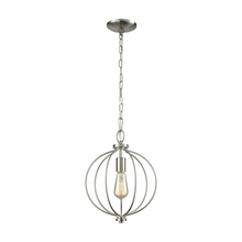  CN15712 - Thomas - Williamsport 11'' Wide 1-Light Mini Pendant - Brushed Nickel