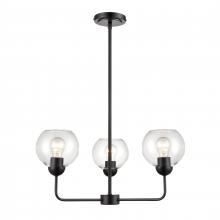  CN280326 - Boman 23'' Wide 3-Light Chandelier - Matte Black