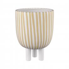  H0017-10641 - Booth Striped Vase