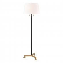  H0019-11114 - Hodges 62'' High 2-Light Floor Lamp - Matte Black