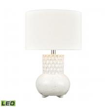  H0019-7991-LED - Delia 21'' High 1-Light Table Lamp - White - Includes LED Bulb