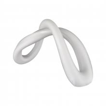  H0047-10984 - Twisted Decorative Object - White