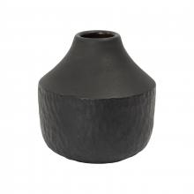 H0517-10719 - Shadow Vase - Small Matte Black
