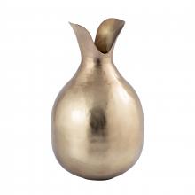  H0897-10952 - Shaffer Vase - Large Brass