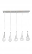  E23125-18PC - Larmes LED-Linear Pendant