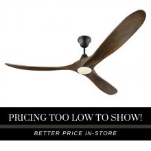  3MAVR70BKD - Maverick 70" LED Ceiling Fan